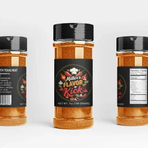 Miller's Flavor Kick – South Texas Heat Seasoning Blend (7 oz / 198g)